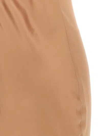 L'agence Sayla Maxi Dress In Neutral