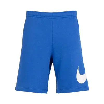 Pre-owned Nike Sportswear Club Graphic Shorts 'game Royal/white' | Blue | Men's Size S