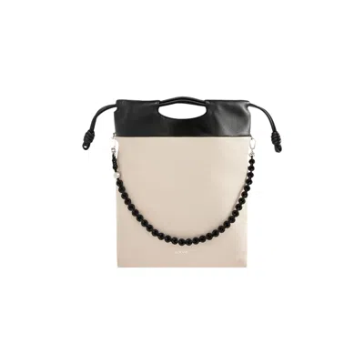 Pre-owned Loewe Flamenco Purse Tote 'light Ghost/black' | White | Women's Size Onesize