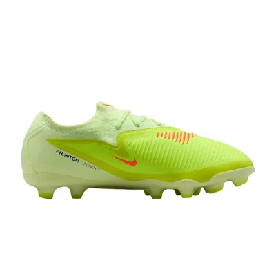 Pre-owned Nike Phantom 6 Low Pro Mg Gs 'hyper Crimson Limelight' | Yellow | Kid's Size 5