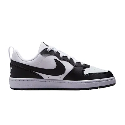 Pre-owned Nike Court Borough Low Recraft Gs 'white Black' | Kid's Size 4
