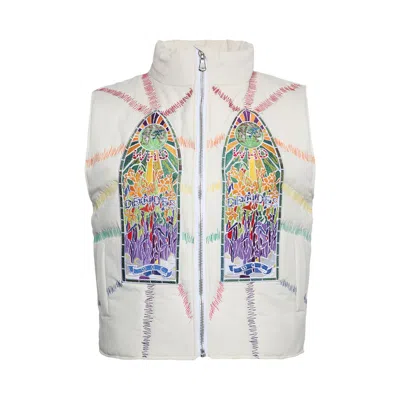 Pre-owned Who Decides War Cathedral Vest 'ivory' | White | Men's Size M