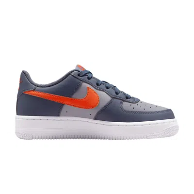 Pre-owned Nike Air Force 1 Gs 'cement Grey Light Carbon' | Blue | Kid's Size 3.5