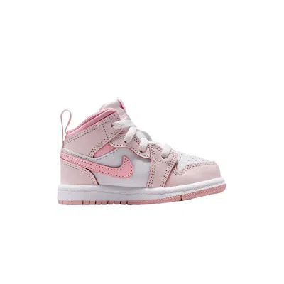 Pre-owned Air Jordan 1 Mid Td 'pearl Pink White' | Infant Size 5