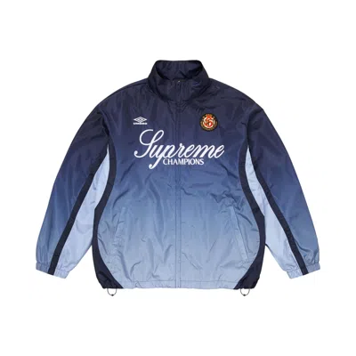 Pre-owned Supreme X Umbro Gradient Track Jacket 'navy' | Blue | Men's Size L