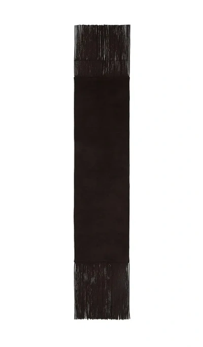 Herskind Daniella Wool Scarf In Brown