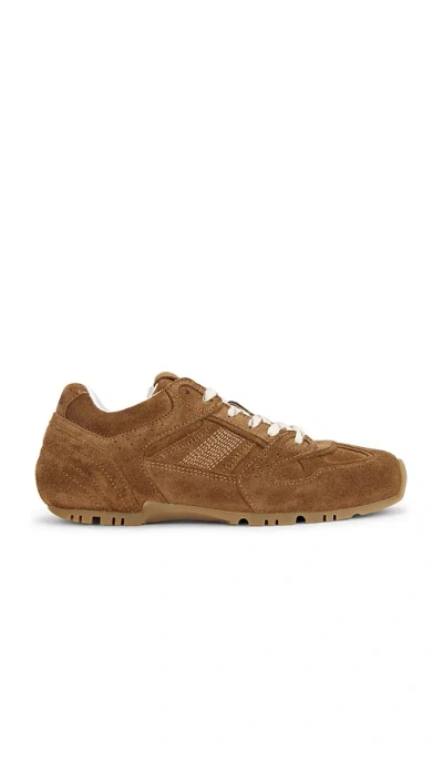 Alohas Tb.56 Low-top Suede Sneakers In Brown