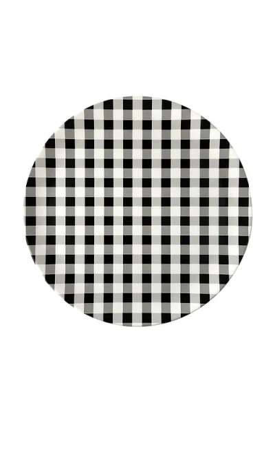 Xenia Taler Dinner Plates Set Of 4 In Black