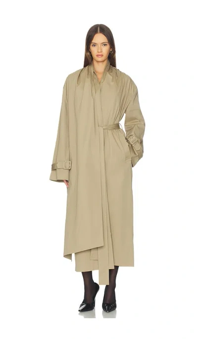 Srg Tolev Coat In Brown