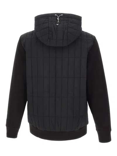 Dekker Kerel Bmat Quilted Hooded Jacket In Black