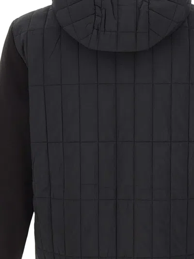 Dekker Kerel Bmat Quilted Hooded Jacket In Black