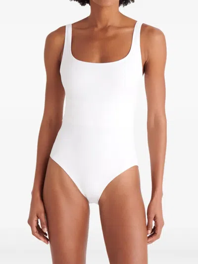 Eres Oda Long Dress In White