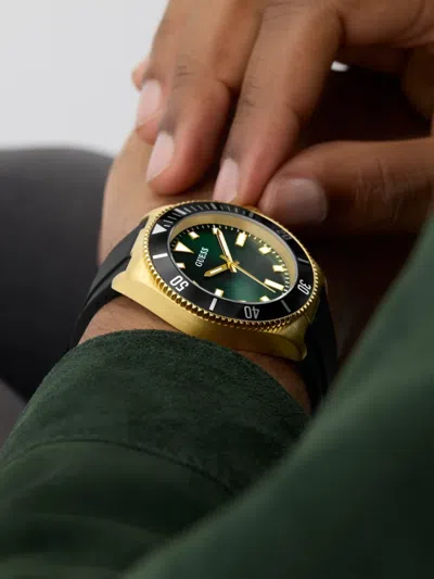 Guess Usa Multi-function 41mm In Gold