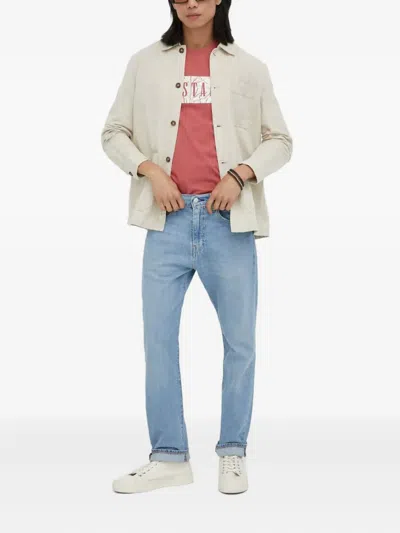 Levi's 502 Belt-loop Jeans In Blue