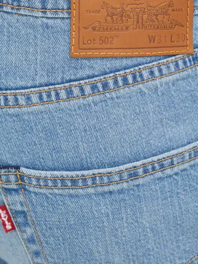 Levi's 502 Belt-loop Jeans In Blue
