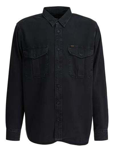 Filson Button-fastening Pocket Shirt In Black