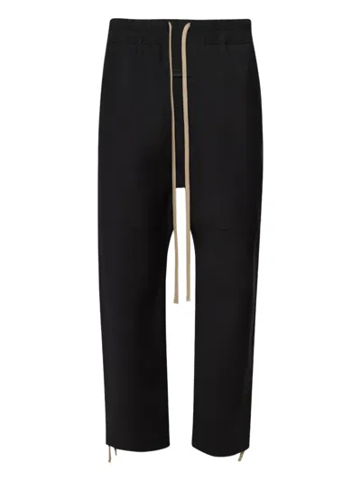 Fear Of God Drawstring Technical Trousers In Black