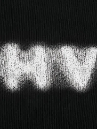 Misbhv Community Graphic Crew-neck Sweatshirt In Black