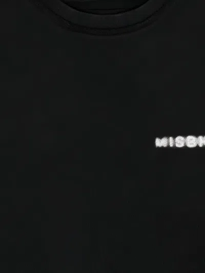 Misbhv Community Graphic Crew-neck Sweatshirt In Black