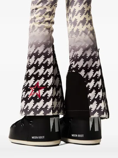 Perfect Moment High-waist Aurora Flare Ski Pant Xl In Animal Print
