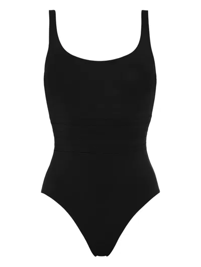 Eres Asia Panelled One-piece Swimsuit In Black