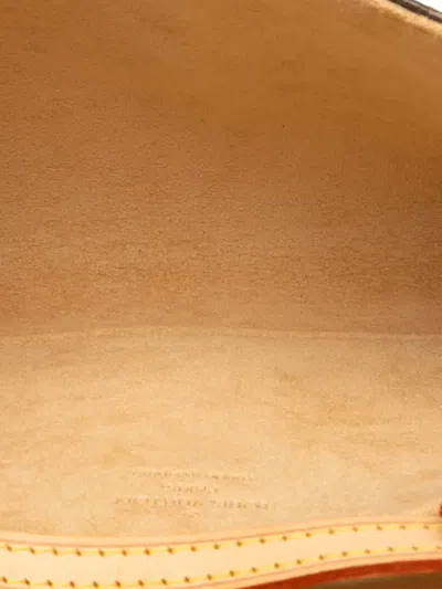 Pre-owned Louis Vuitton 2000 Monogram Pochette Twin Gm Crossbody Bag In Brown