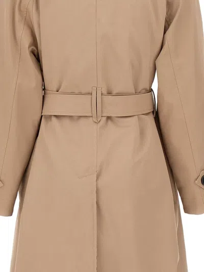 Marella Ragusa Belted Button Coat In Brown
