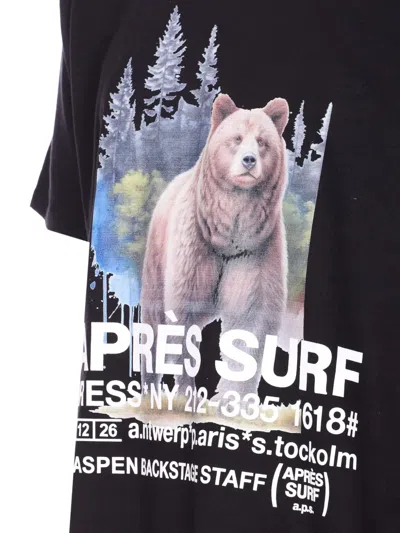 Après Surf Makalu Crewneck T-shirt In Black