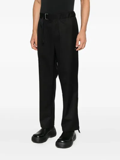 Peacemaker Oamc Wool Trousers In Black
