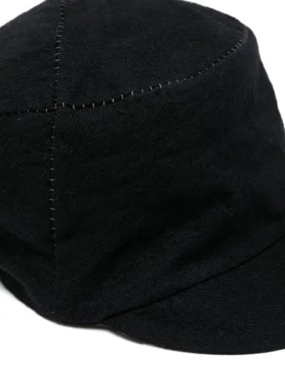 Forme D'expression Stitched Hat In Black