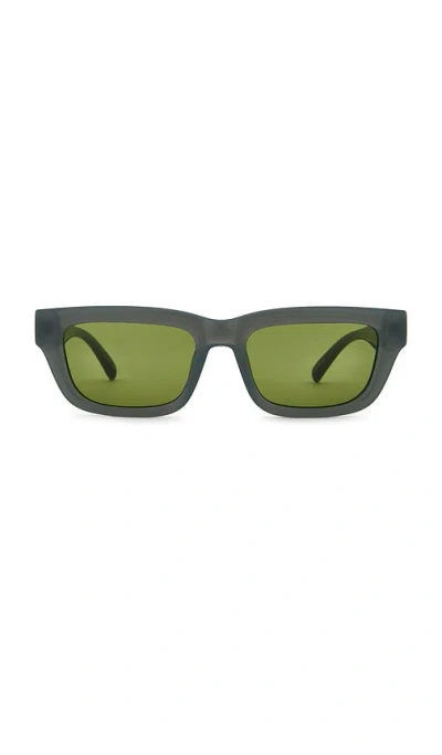 Le Specs Le Castle Sunglasses In Green