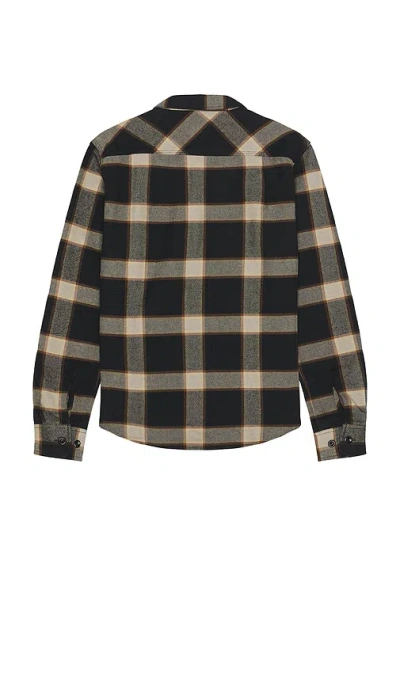 Brixton Bowery Standard Fit Plaid Heavyweight Cotton Flannel Button-up Shirt In Multi