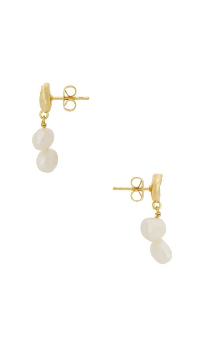 Anni Lu Pearly Drop Earring In Multi