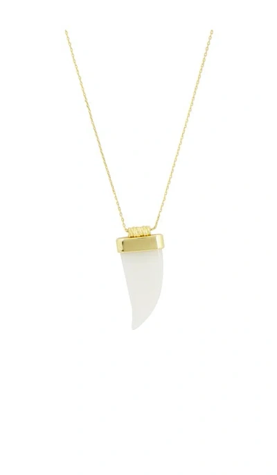Anni Lu Jaws Big Wave Necklace In Multi