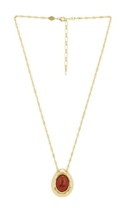 Anni Lu Cherry On Top Necklace In Multi