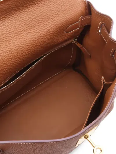 Pre-owned Hermes 2023 Kelly 28 Tote Bag In Brown
