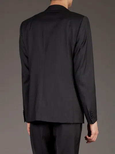 Caruso Two Button Jacket In Black