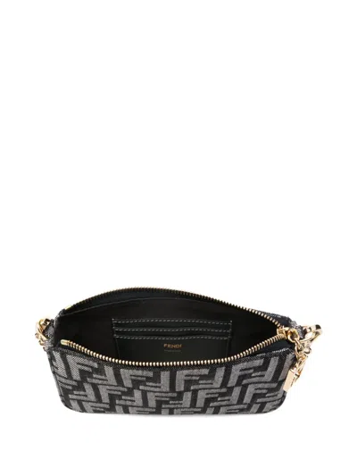 Fendi Baguette Mini Bag In Blue