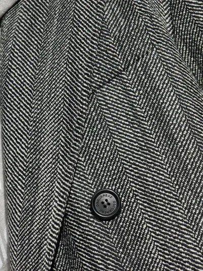 Dsquared2 Long Sleeve Coat In Gray