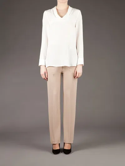 Neil Barrett Elasticated Trouser In Brown