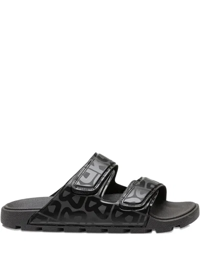 Bogner Biarritz L 2 Logo Sandals In Black