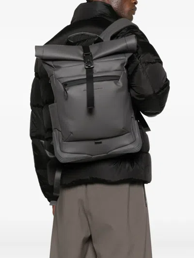 Piquadro Corner 2.0 Backpack In Gray