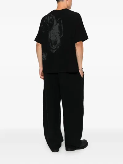 Ziggy Chen Printed T-shirt In Black