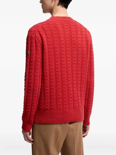 Moncler Cashmere-blend Jumper In Red