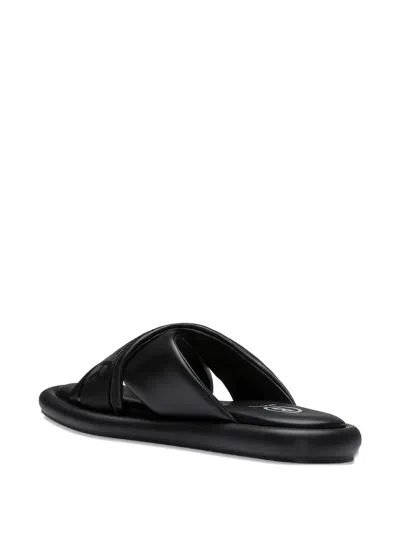 Bogner Criss-cross Sandals In Black