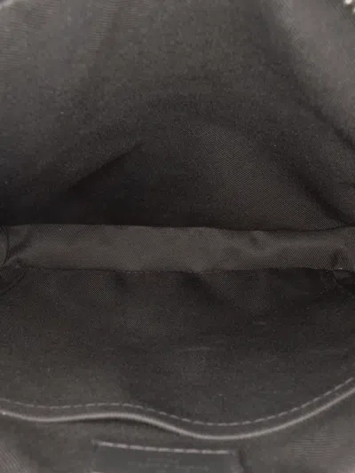 Pre-owned Louis Vuitton 2010-2025 Damier Infini District Pochette Crossbody Bag In Black