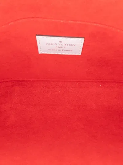 Pre-owned Louis Vuitton 2018 Epi Stripes Pochette Felicie Crossbody Bag In Pink