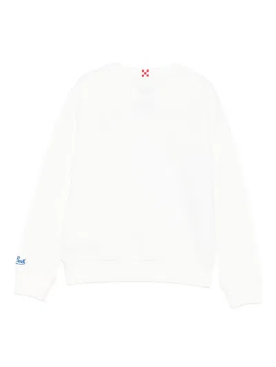 Mc2 Saint Barth Graphic-print Sweatshirt In White