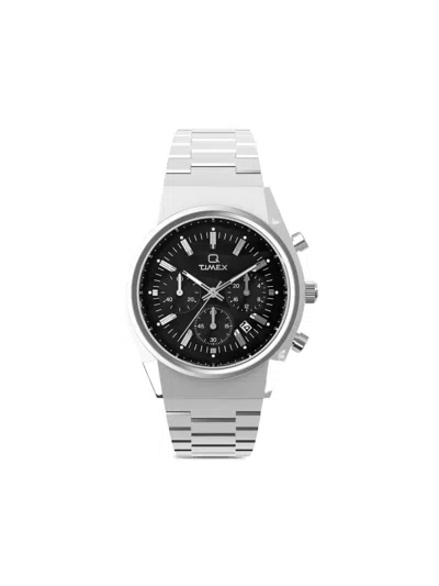Timex Q Falcon Eye Chronograph 40mm In Metallic