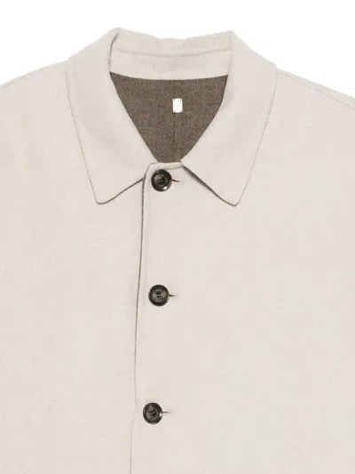 Liu •jo Reversible Coat In Neutral